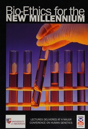 Cover of Bio-ethics for the New Millennium by Church of Scotland Board of Social Responsibility