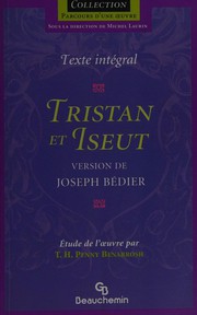 Cover of Tristan et Iseut by Joseph Bédier