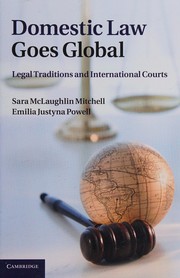 Front cover of Domestic law goes global by Sara McLaughlin Mitchell