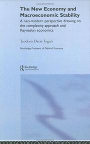 Cover of The new economy and macroeconomic stability by Teodoro Dario Togati