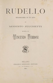 Cover of Rudello by Vincenzo Ferroni
