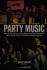 Front cover of Party music by Rickey Vincent