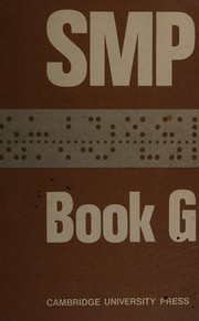 Front cover of SMP Book G (School Mathematics Project Lettered Books) by School Mathematics Project.
