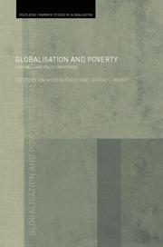Cover of Globalisation and poverty by Maurizio Bussolo