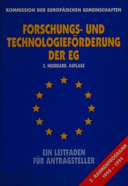 Front cover of Forschungs- und Technologieförderung der EG by Lieselotte Krickau-Richter