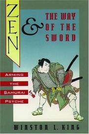 Cover of Zen and the way of the sword by Winston Lee King