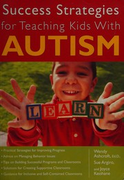 Front cover of Success strategies for teaching kids with autism by Wendy Ashcroft