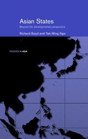 Cover of Asian states by Richard Boyd