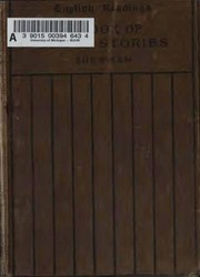Front cover of A Book of Short Stories by Stuart Pratt Sherman