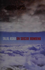 Front cover of On suicide bombing by Talal Asad