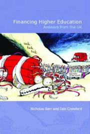 Cover of Financing Higher Education by Nicholas Barr