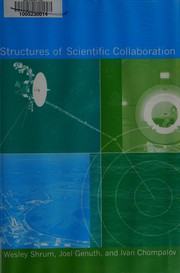 Front cover of Structures of scientific collaboration by Wesley Shrum