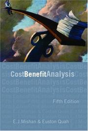 Cover of Cost benefit analysis by Euston Quah