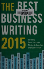 Cover of Best Business Writing 2015 by Dean Starkman