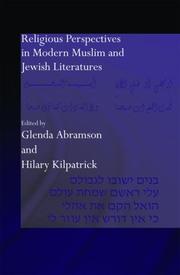 Cover of Religious perspectives in modern Muslim and Jewish literatures by Glenda Abramson