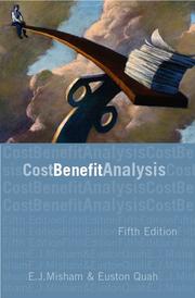 Cover of Cost Benefit Analysis by E. J. Mishan