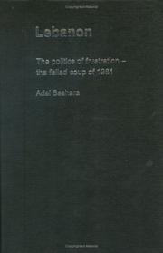 Cover of Lebanon by Adel Beshara