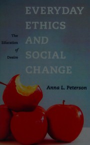 Front cover of Everyday ethics and social change by Anna Lisa Peterson