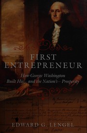 Cover of First entrepreneur by Edward G. Lengel
