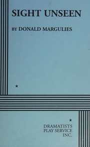 Cover of Sight unseen by Donald Margulies