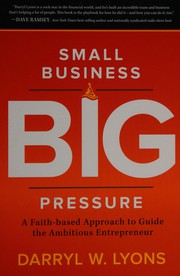 Cover of Small business big pressure by Darryl W. Lyons