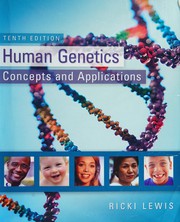 Front cover of Human genetics by Ricki Lewis