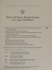 Front cover of Living the Heart of Christianity by Marcus J. Borg