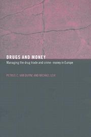 Front cover of Drugs and money by P. C. van Duyne