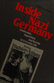 Cover of Inside Nazi Germany by Peukert, Detlev.
