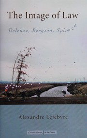 Front cover of The image of the law by Alexandre Lefebvre