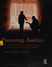 Cover of Pursuing Justice by Frank Morn
