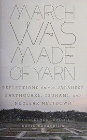 Front cover of March was made of yarn by David James Karashima