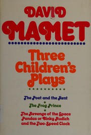 Cover of Three Children's Plays by David Mamet