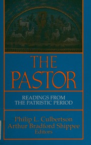 Front cover of The Pastor by Philip Leroy Culbertson