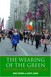Front cover of The wearing of the green by Mike Cronin