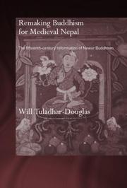 Front cover of Remaking Buddhism for medieval Nepal by Will Tuladhar-Douglas