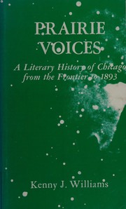 Cover of Prairie voices by Kenny J. Williams