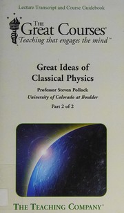 Cover of Great ideas of classical physics by Steven Pollock