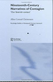 Front cover of Nineteenth-century narratives of contagion by Allan Conrad Christensen