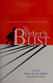 Front cover of St. Peter's B-list by Mary Ann B. Miller