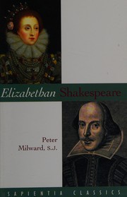 Cover of Elizabethan Shakespeare by Peter Milward
