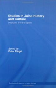 Front cover of Studies in Jaina history and culture by Peter Flügel