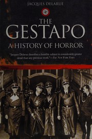 Front cover of Histoire de la Gestapo by Delarue, Jacques