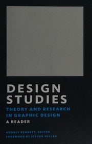 Cover of Design studies by Steven Heller