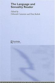 Cover of The Language and Sexuality Reader by Deborah Cameron