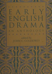 Front cover of Early English drama by John C. Coldewey