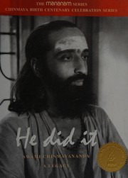 Cover of He did it by Chinmayananda Swami