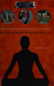 Cover of Transcendental meditation in America by Joseph Weber