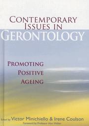 Front cover of Contemporary Issues in Gerontology by V. Minichiello