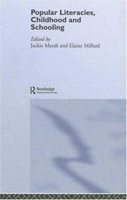 Cover of Popular literacies, childhood and schooling by Jackie Marsh